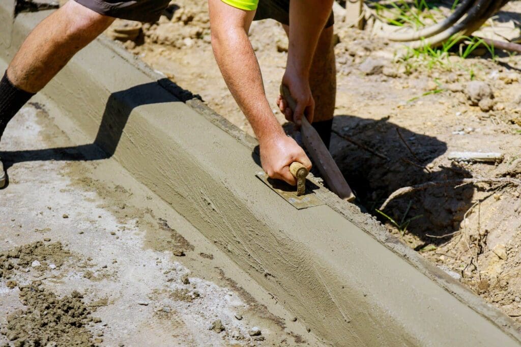 Concrete Curb Repair 1